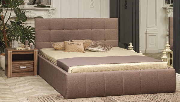 Фото Кровать двуспальная Диана (h101) (160х200) с подъемным механизмом в Мелитополе по цене 28 860 ₽ от производителя Олмеко, код товара 2000002396116, 2000002396123, 2000002396147 шт Фото Кровать двуспальная Диана (h101) (160х200) с подъемным механизмом от производителя Олмеко в Мелитополе по цене 28 860 ₽