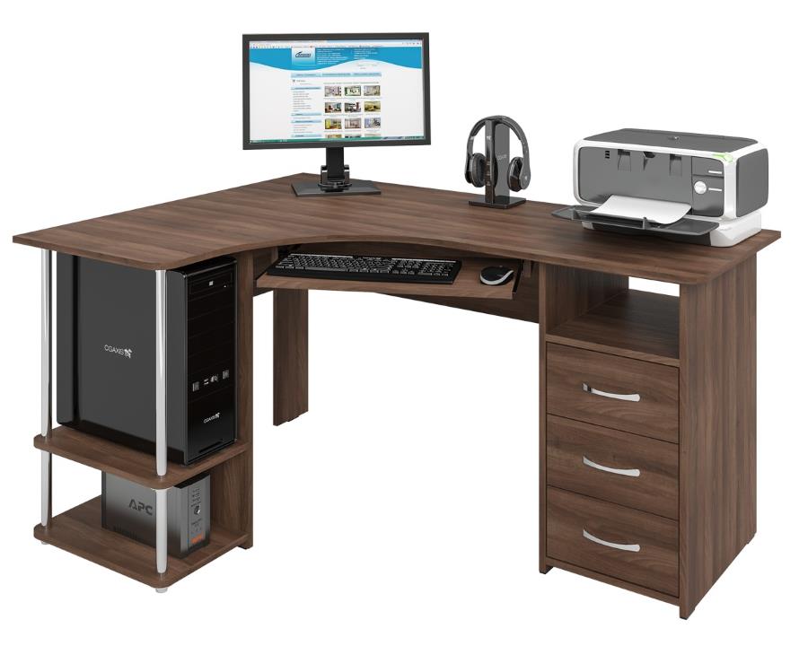 Фото Стол компьютерный С-237 от производителя Компасс в Мелитополе по цене 17 930 ₽