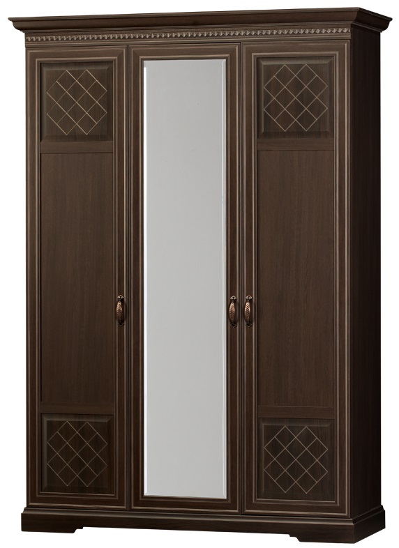 Фото Шкаф Парма 800 (154) трехдверный от производителя Яна в Мелитополе по цене 69&nbsp;550 ₽