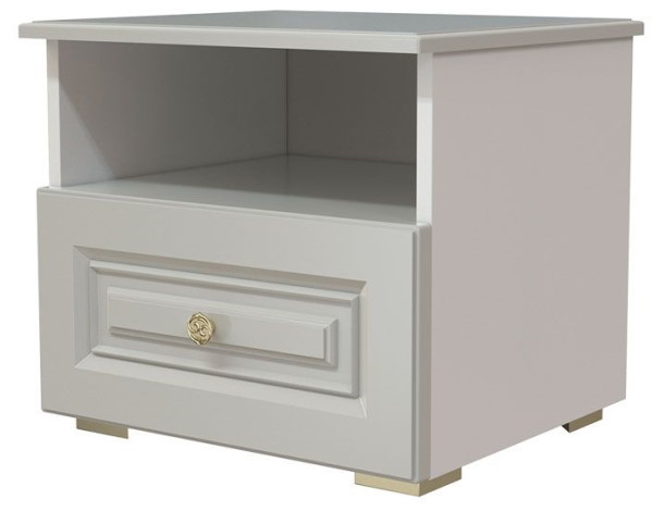 Фото Тумба прикроватная Олимп (1 ящ.) от производителя Браво-мебель в Мелитополе по цене 6&nbsp;140 ₽