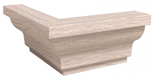 Фото Библиотека Montpellier Уголок-1 под 90 градусов (70x70xh56) от производителя Глазов в Мелитополе по цене 520 ₽