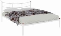 Кровать двуспальная София (СМ 180х200) трубка металл в интернет магазине Планета Комфорта Фото metallicheskie-krovati кровать двуспальная софия (см 180х200) трубка металл производитель Милсон