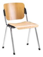 Фото stulya-ofisnye стул для посетителя эра (era) wood (хром) производитель Новый стиль