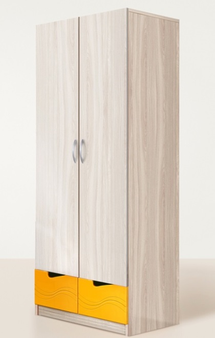 Фото Шкаф Бриз МДФ (90) двухдверный  от производителя Диал в Мелитополе по цене 9&nbsp;520 ₽