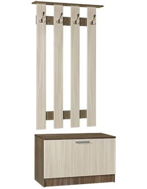 Фото Вешалка с тумбой Машенька (800) от производителя Мебель Маркет в Мелитополе по цене 6 770 ₽