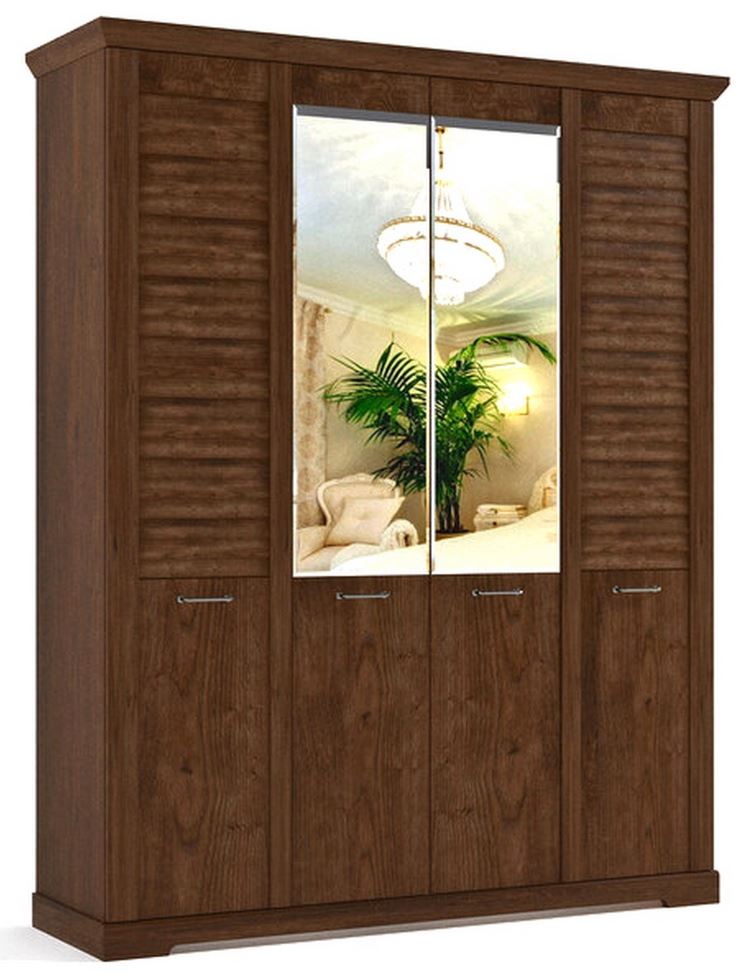 Фото Шкаф Кантри (186) четырехдверный от производителя СБК в Мелитополе по цене 36 180 ₽