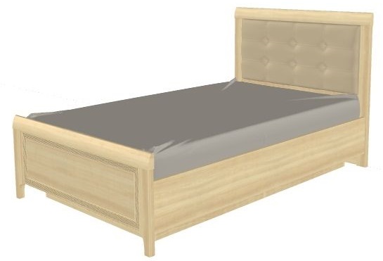 Фото Кровать односпальная Карина КР-1031 (СМ 120х200) с подъемным механизмом от производителя Лером в Мелитополе по цене 40&nbsp;130 ₽
