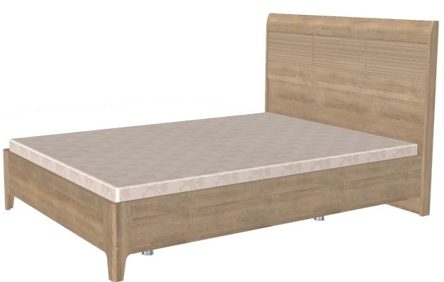 Фото Кровать двуспальная Мелисса КР-2862 (СМ 140х200) с ламельным основанием от производителя Лером в Мелитополе по цене 32 670 ₽