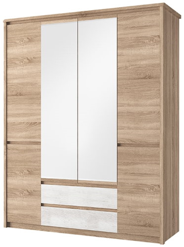 Фото Шкаф 6DG2S Z Сомма (Somma) (167) четырехдверный от производителя Анрэкс в Мелитополе по цене 48 820 ₽