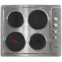 Варочная поверхность электрическая 4-х конф. VENTOLUX HE604 (INOX) 1 (590х510хh30) (Материал корпуса нержавеющая сталь , Цвет корпуса Матовый) в Мелитополе от производителя 