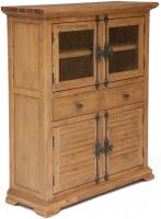 Витрина малая Avignon PRO-L05 (натуральный с патиной, натуральный с патиной (Tetchair) ) в Мелитополе от производителя в интернет магазине Планета Комфорта Витрина малая Avignon PRO-L05 (натуральный с патиной, натуральный с патиной (Tetchair) ) в Мелитополе от производителя