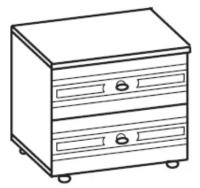 Фото  тумба прикроватная вега-10 производитель Ставрополь Мебель