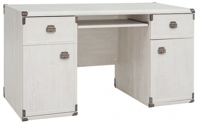 Фото Стол письменный Индиана JBIU2D2S от производителя Black Red White (БРВ) в Мелитополе по цене 31&nbsp;670 ₽