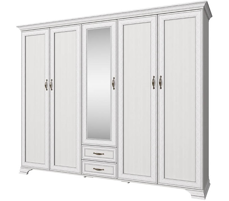 Фото Шкаф 5DG2SZ Тиффани (Tiffany) (259) пятидверный от производителя Анрэкс в Мелитополе по цене 108 200 ₽