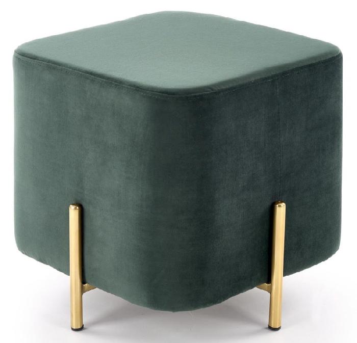 Пуф Halmar Corno (ткань, золотой, зеленый (Halmar ) ) Пуф Halmar Corno (ткань, золотой, зеленый (Halmar ) )