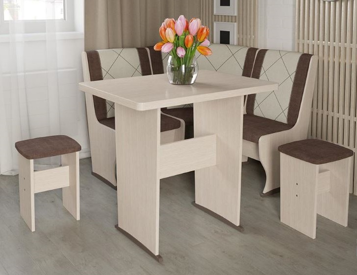 Фото Кухонный уголок-комплект Челси мини от производителя ТриЯ в Мелитополе по цене 18 440 ₽