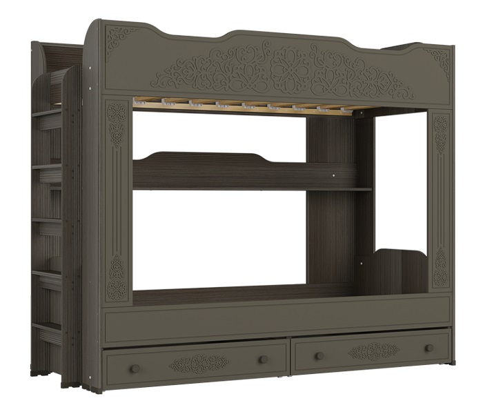 Фото Кровать двухъярусная Ассоль плюс АС-25 (СМ 90х200)  от производителя Компасс в Мелитополе по цене 46 720 ₽