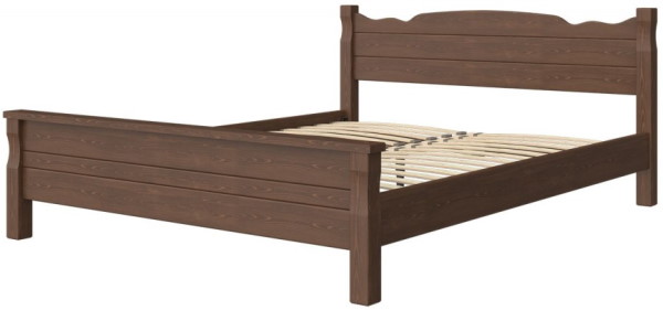 Фото Кровать двуспальная Мюнхен (СМ 140х200) без основания с универсальными царгами от производителя Браво-мебель в Мелитополе по цене 16 780 ₽