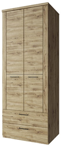Фото Шкаф 2DG2S Дорсет (Doorset) (80) двухдверный от производителя Анрэкс в Мелитополе по цене 25 870 ₽