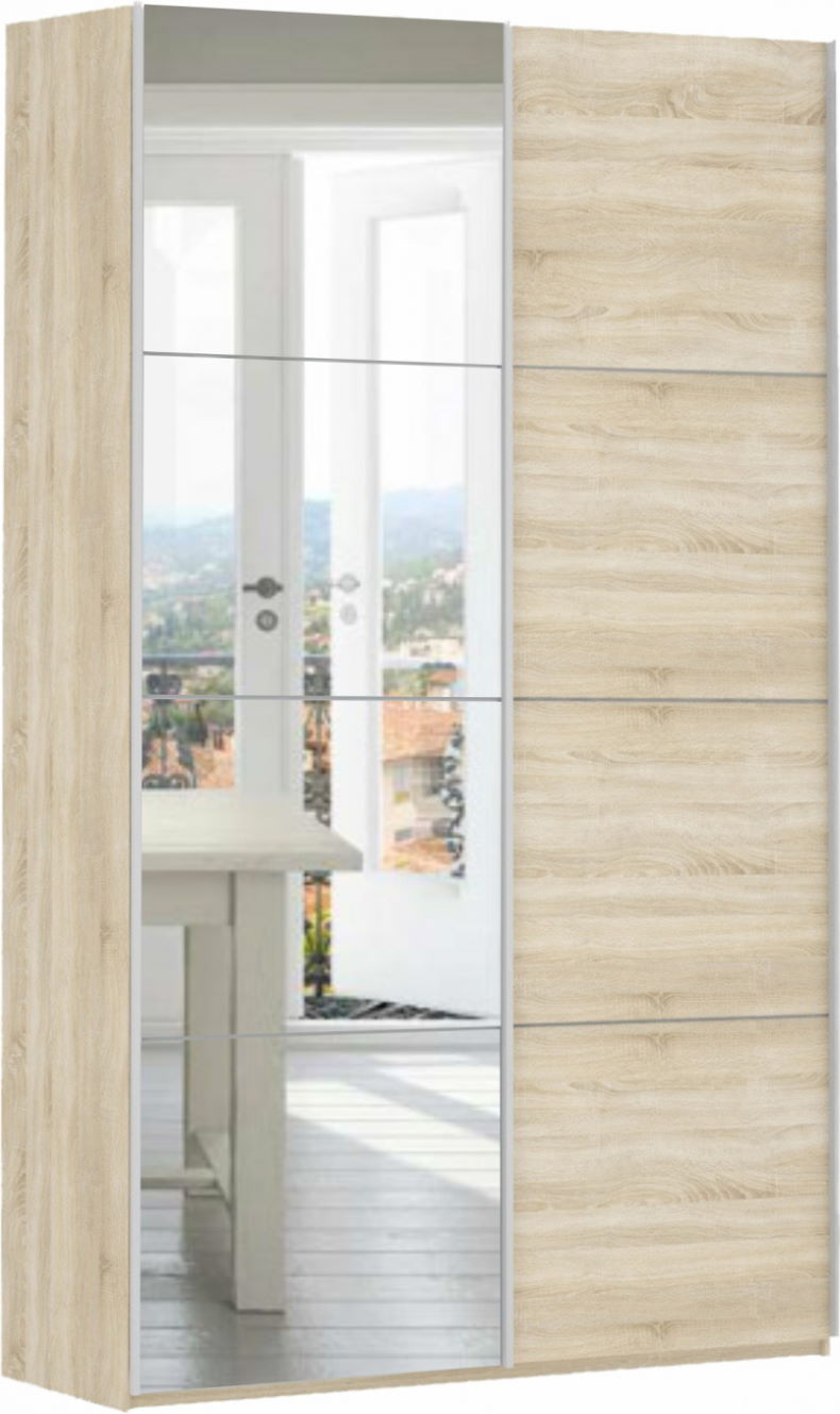 Фото Шкаф-купе Прайм (1,4 - 2 двери) от производителя Мебельная компания Е1 в Мелитополе по цене 35 210 ₽