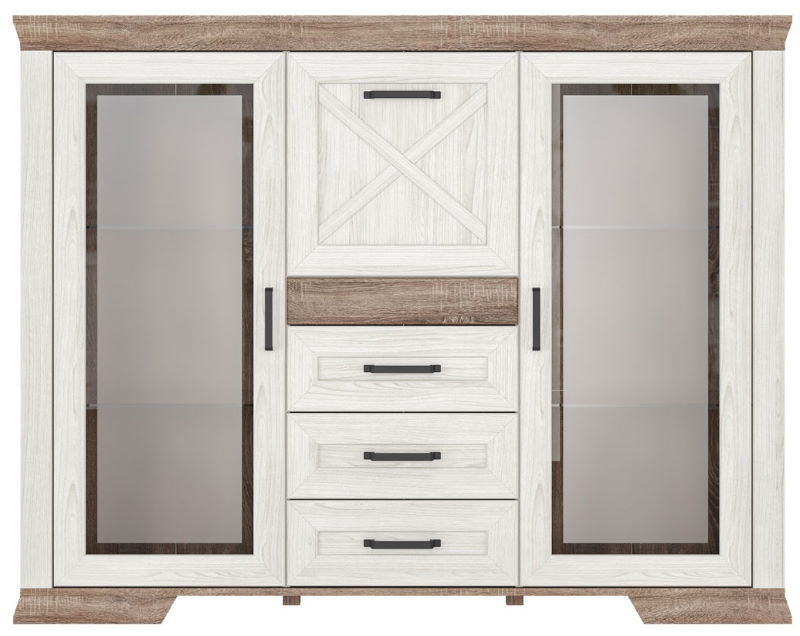 Фото Тумба Marselle KOM2W3S1K от производителя Black Red White (БРВ) в Мелитополе по цене 44 750 ₽