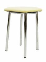 Табурет Т5 ( Обивка стула:кожзам , хром, в ассортименте, квадратное (Европа-Д) ) в #REGION_NAME_DECLINE_PP# от производителя 