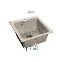 Мойка Granfest GF-P420 (ГР 420х420хh200) (шир.ящ.min 400) (Цвет мойки черный) в Мелитополе от производителя в интернет магазине Планета Комфорта Мойка Granfest GF-P420 (ГР 420х420хh200) (шир.ящ.min 400) (Цвет мойки черный) в Мелитополе от производителя
