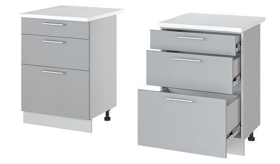 Фото Кухня Бронкс стол-рабочий Н-63 от производителя Леко в Мелитополе по цене 7 980 ₽