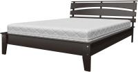 Кровать двуспальная Камелия-4 (СМ 140х200) без основания с универсальными царгами в интернет магазине Планета Комфорта Фото derevyannye-krovati кровать двуспальная камелия-4 (см 140х200) без основания с универсальными царгами производитель Браво-мебель