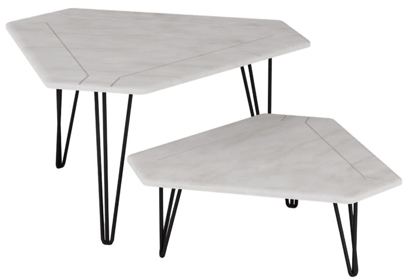 Фото Стол журнальный Тет-а-тет (2шт) от производителя Калифорния в Мелитополе по цене 9&nbsp;420 ₽