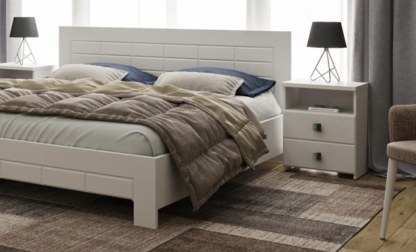 Фото Тумба прикроватная Изабель ИЗ-58К от производителя Компасс в Мелитополе по цене 6&nbsp;850 ₽