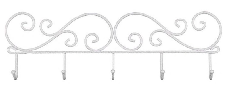 Фото Вешалка настенная Кружева 5 от производителя Завод металлических изделий в Мелитополе по цене 300 ₽