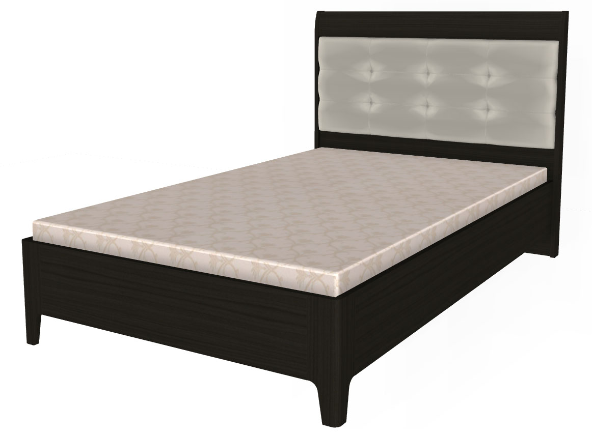 Фото Кровать односпальная Камелия КР-2071 (СМ 120х200) с ламельным основанием от производителя Лером в Мелитополе по цене 32&nbsp;050 ₽