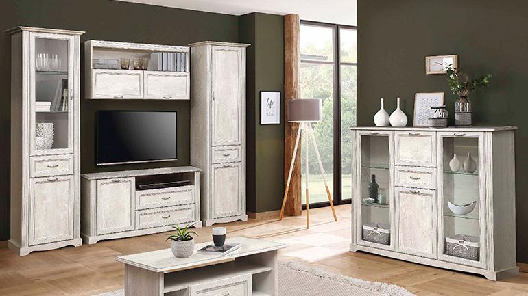 Фото Полка навесная 32.19 Сохо от производителя Олмеко в Мелитополе по цене 6 520 ₽