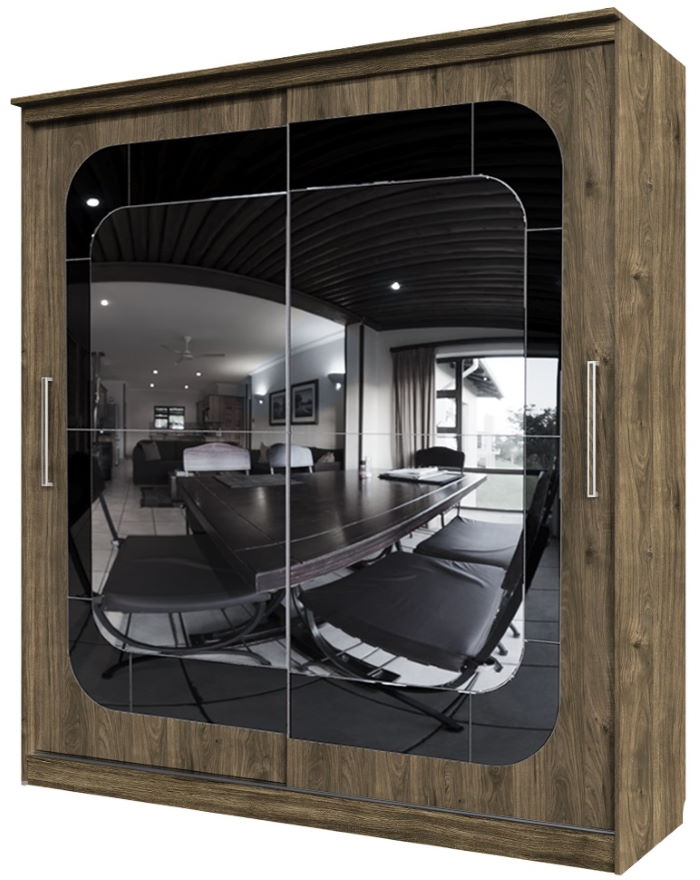 Фото Шкаф-купе №19 Инфинити (1,7 - 2 двери) от производителя SV-мебель в Мелитополе по цене 50 340 ₽