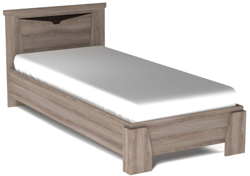 Фото Кровать односпальная Гарда NEW (СМ 90х200) без основания от производителя СБК в Мелитополе по цене 6&nbsp;020 ₽