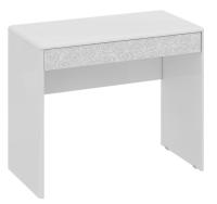 Стол туалетный Амели  (лдсп, мдф-белый глянец,  белый глянец, белый глянец (ТриЯ) ) в Мелитополе от производителя 
