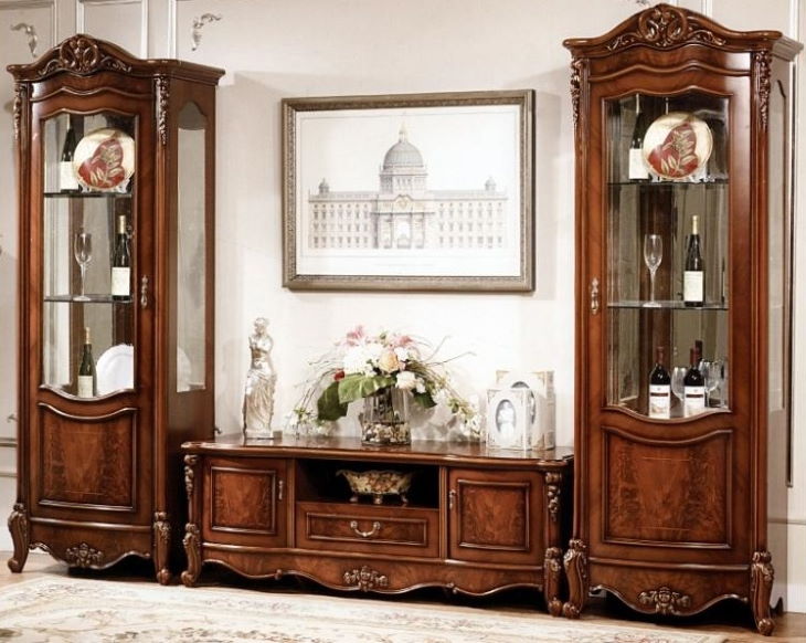 Фото Шкаф-витрина Аллегро 3 от производителя Слониммебель в Мелитополе по цене 41&nbsp;950 ₽