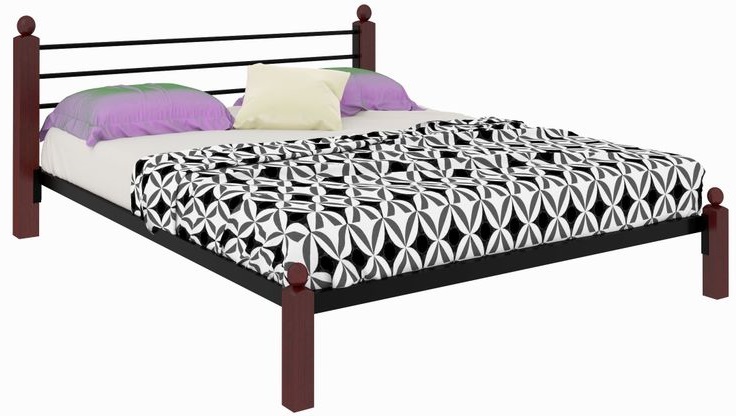 Фото Кровать двуспальная Милана Lux (СМ 180х200) трубка металл от производителя Милсон в Мелитополе по цене 19 680 ₽