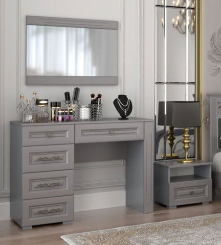 Фото Зеркало настенное Олимп с декоративными планками от производителя Браво-мебель в Мелитополе по цене 4&nbsp;420 ₽