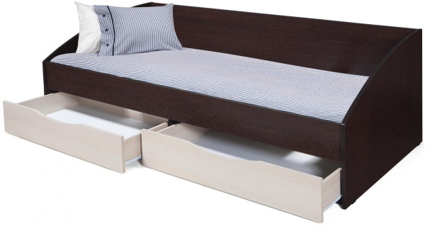 Фото Кровать односпальная Фея-3 (симметричная) (СМ 90х200) с основанием от производителя Олмеко в Мелитополе по цене 14&nbsp;030 ₽