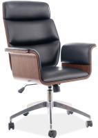 Кресло компьютерное Signal Oregon (Материал обивки: экокожа, цвет обивки: черный (Signal) ) в Мелитополе от производителя 