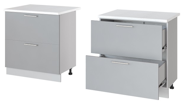 Фото Кухня Бронкс стол-рабочий Н-82 от производителя Леко в Мелитополе по цене 8 800 ₽