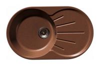 Мойка Granfest GF-R750L (ГР 750х460хh200) (шир.ящ.min 450) (Цвет мойки серый ) в Мелитополе от производителя в интернет магазине Планета Комфорта Мойка Granfest GF-R750L (ГР 750х460хh200) (шир.ящ.min 450) (Цвет мойки серый ) в Мелитополе от производителя
