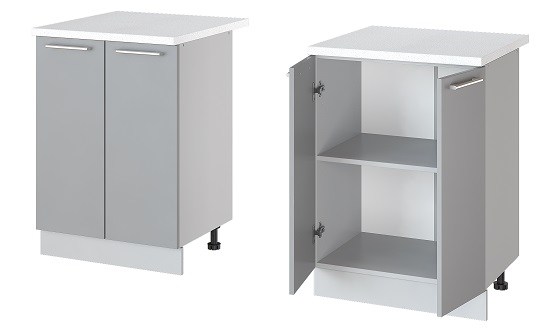 Фото Кухня Бронкс стол-рабочий Н-60 от производителя Леко в Мелитополе по цене 4 420 ₽