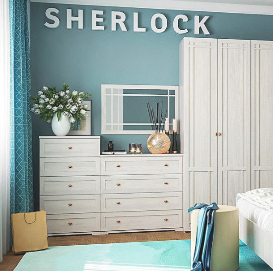 Фото Зеркало навесное Шерлок (Sherlock)-7 от производителя Глазов в Мелитополе по цене 5 100 ₽