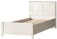 Кровать односпальная Белла 249 (СМ 90х200) с основанием ( 90х200 , ЛДСП/МДФ , белый-ясень белый , без подъемного мех. , без ящиков , без матраса (Яна) ) в Мелитополе от производителя 