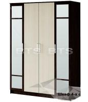 Фото  шкаф фиеста new (160) четырехдверный производитель БТС 