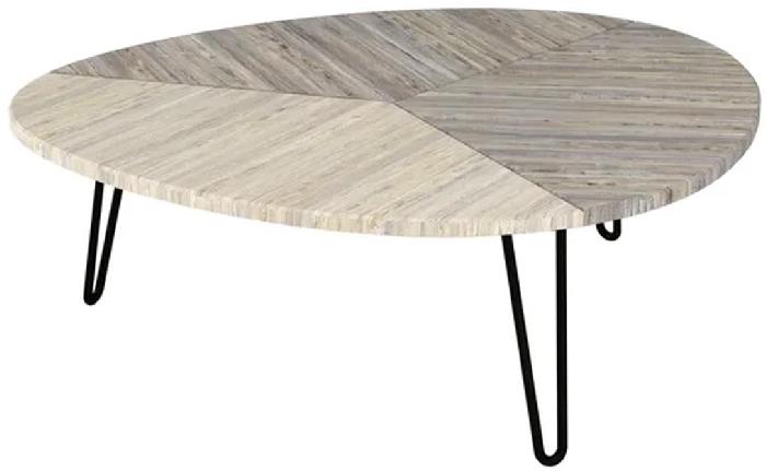 Стол журнальный Эйтон 230 (металл, мдф-скания натуральная-скания темная,  черный (Калифорния) ) Стол журнальный Эйтон 230 (металл, мдф-скания натуральная-скания темная,  черный (Калифорния) )