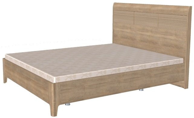 Фото Кровать двуспальная Мелисса КР-2863 (СМ 160х200) с ламельным основанием от производителя Лером в Мелитополе по цене 34 180 ₽